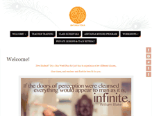 Tablet Screenshot of dhyana-yoga.com
